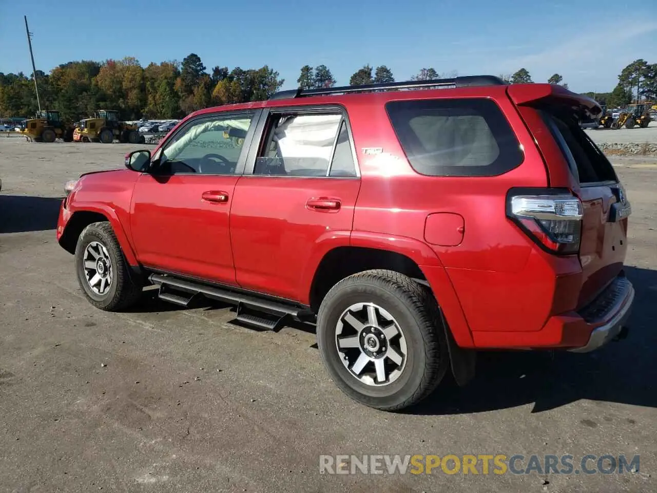 2 Photograph of a damaged car JTERU5JR7P6107457 TOYOTA 4RUNNER SE 2023