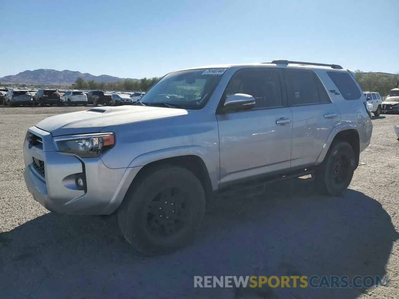 1 Фотография поврежденного автомобиля JTERU5JR7P6179548 TOYOTA 4RUNNER SE 2023