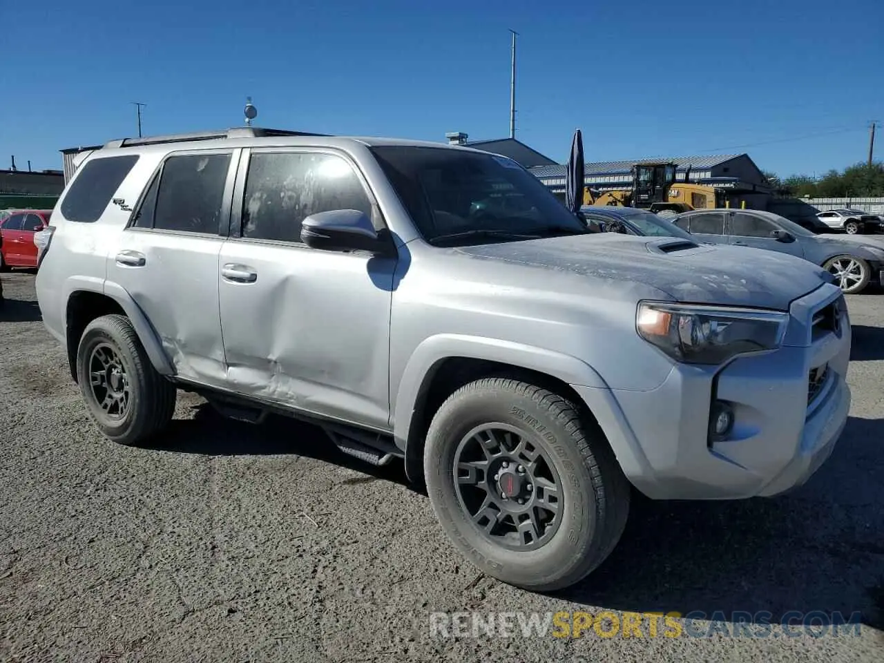 4 Фотография поврежденного автомобиля JTERU5JR7P6179548 TOYOTA 4RUNNER SE 2023
