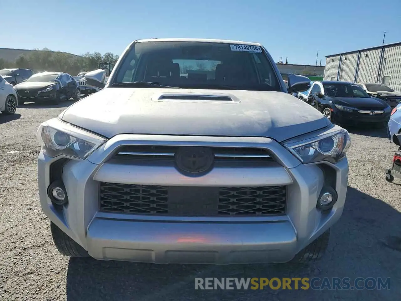 5 Фотография поврежденного автомобиля JTERU5JR7P6179548 TOYOTA 4RUNNER SE 2023