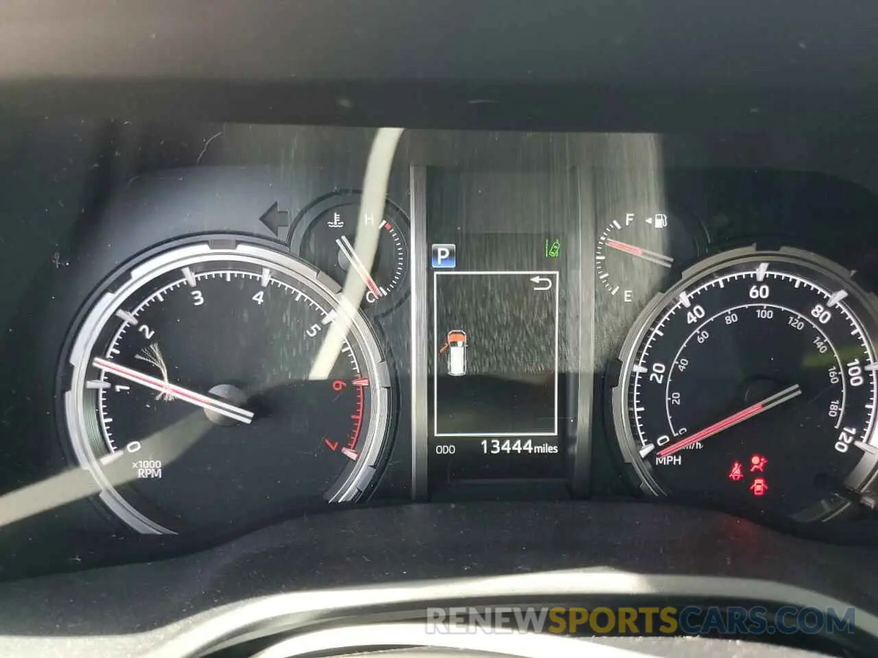 9 Фотография поврежденного автомобиля JTERU5JR8P6176996 TOYOTA 4RUNNER SE 2023