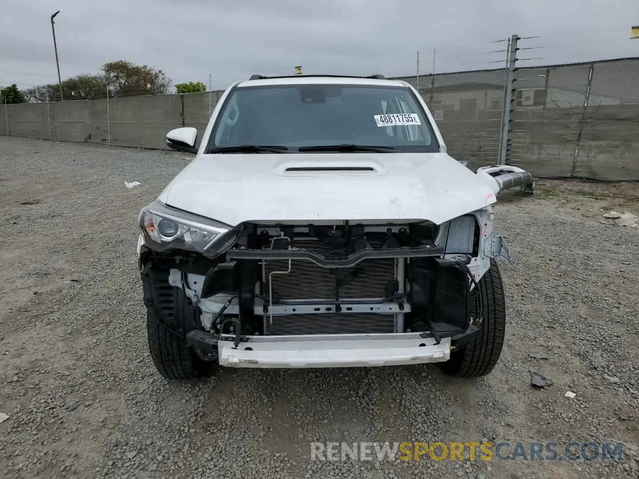 5 Фотография поврежденного автомобиля JTERU5JR8P6199615 TOYOTA 4RUNNER SE 2023