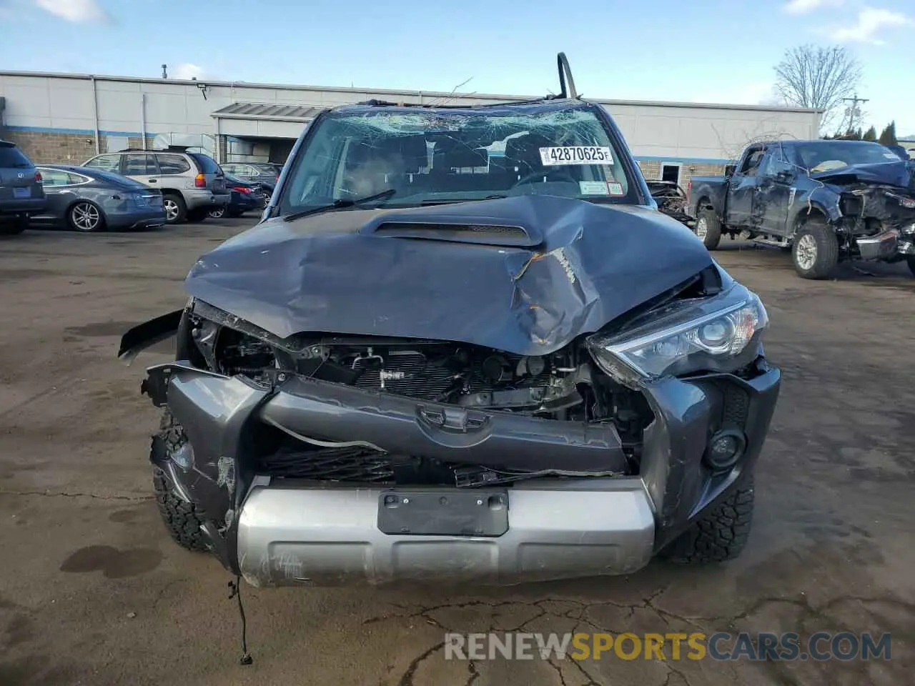 5 Photograph of a damaged car JTERU5JR9P6191717 TOYOTA 4RUNNER SE 2023