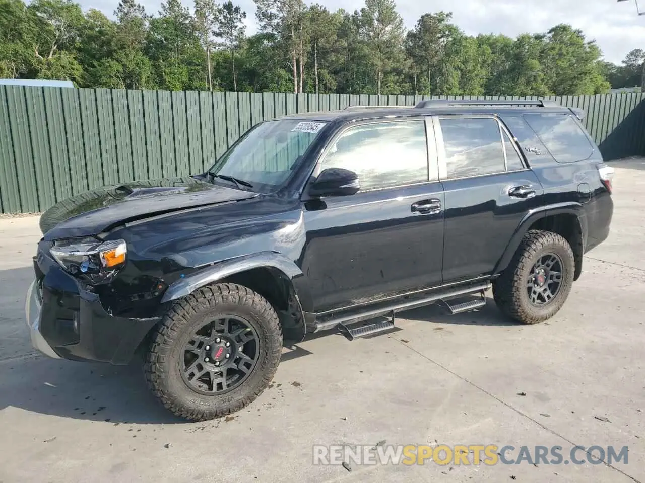 1 Photograph of a damaged car JTERU5JR9P6203543 TOYOTA 4RUNNER SE 2023