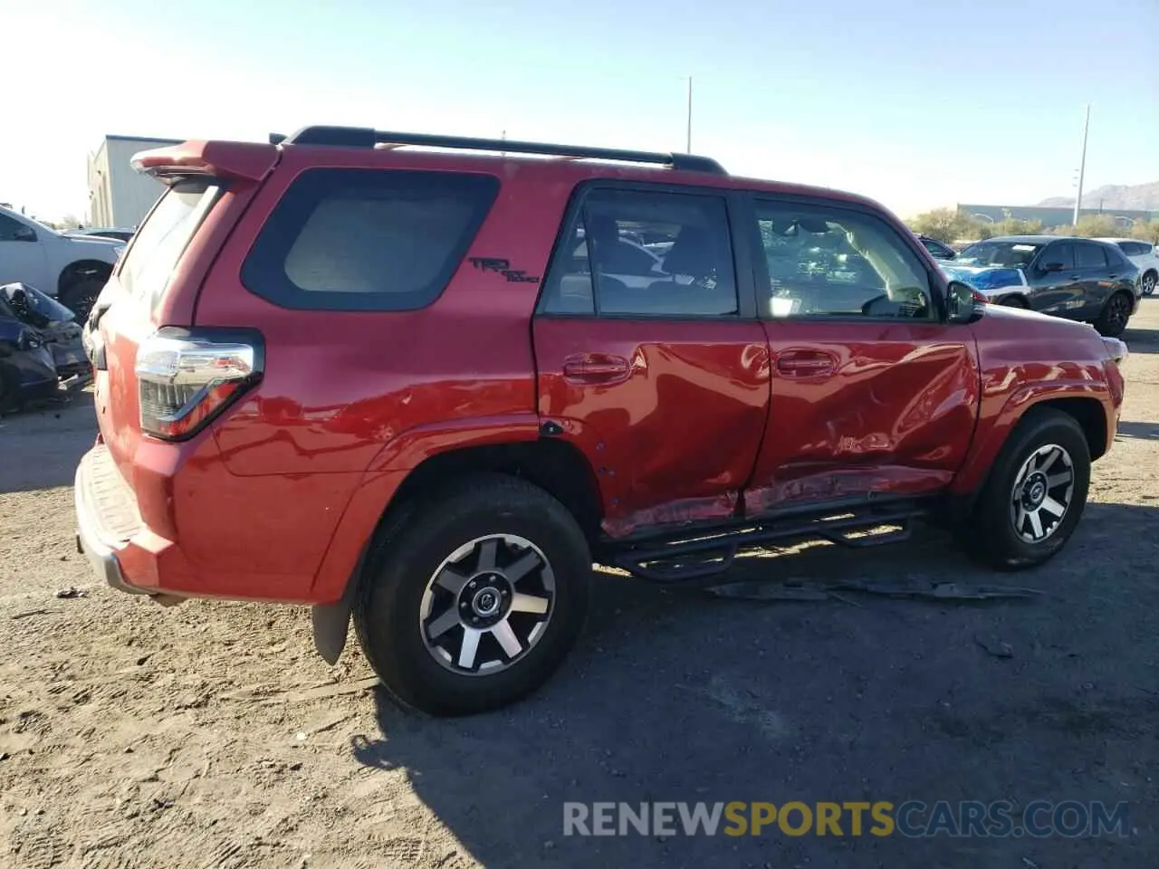 3 Photograph of a damaged car JTERU5JRXP6162033 TOYOTA 4RUNNER SE 2023