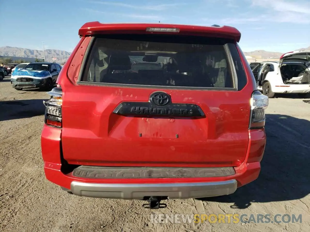 6 Photograph of a damaged car JTERU5JRXP6162033 TOYOTA 4RUNNER SE 2023