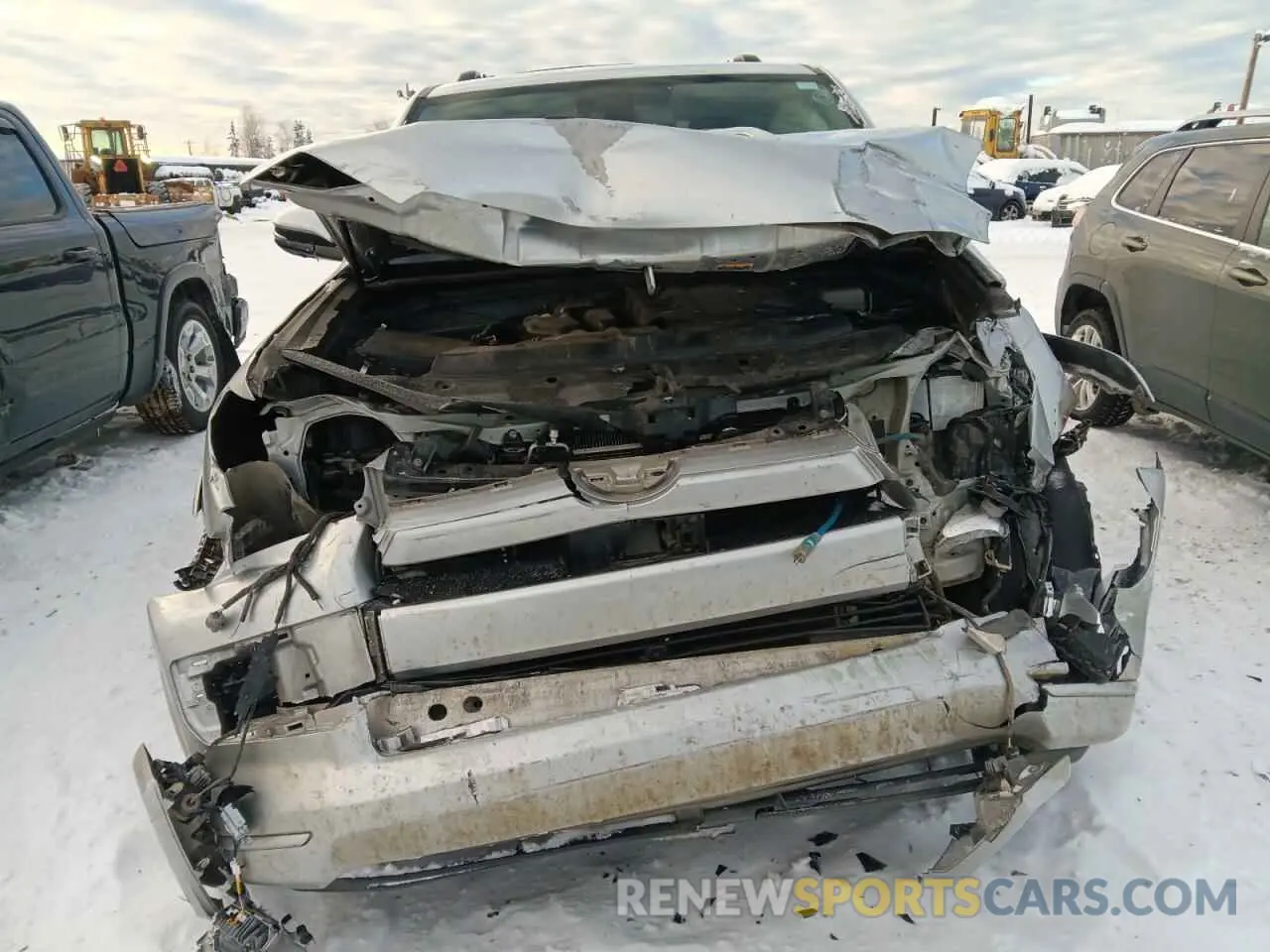 5 Фотография поврежденного автомобиля JTESU5JR9P6149193 TOYOTA 4RUNNER SE 2023