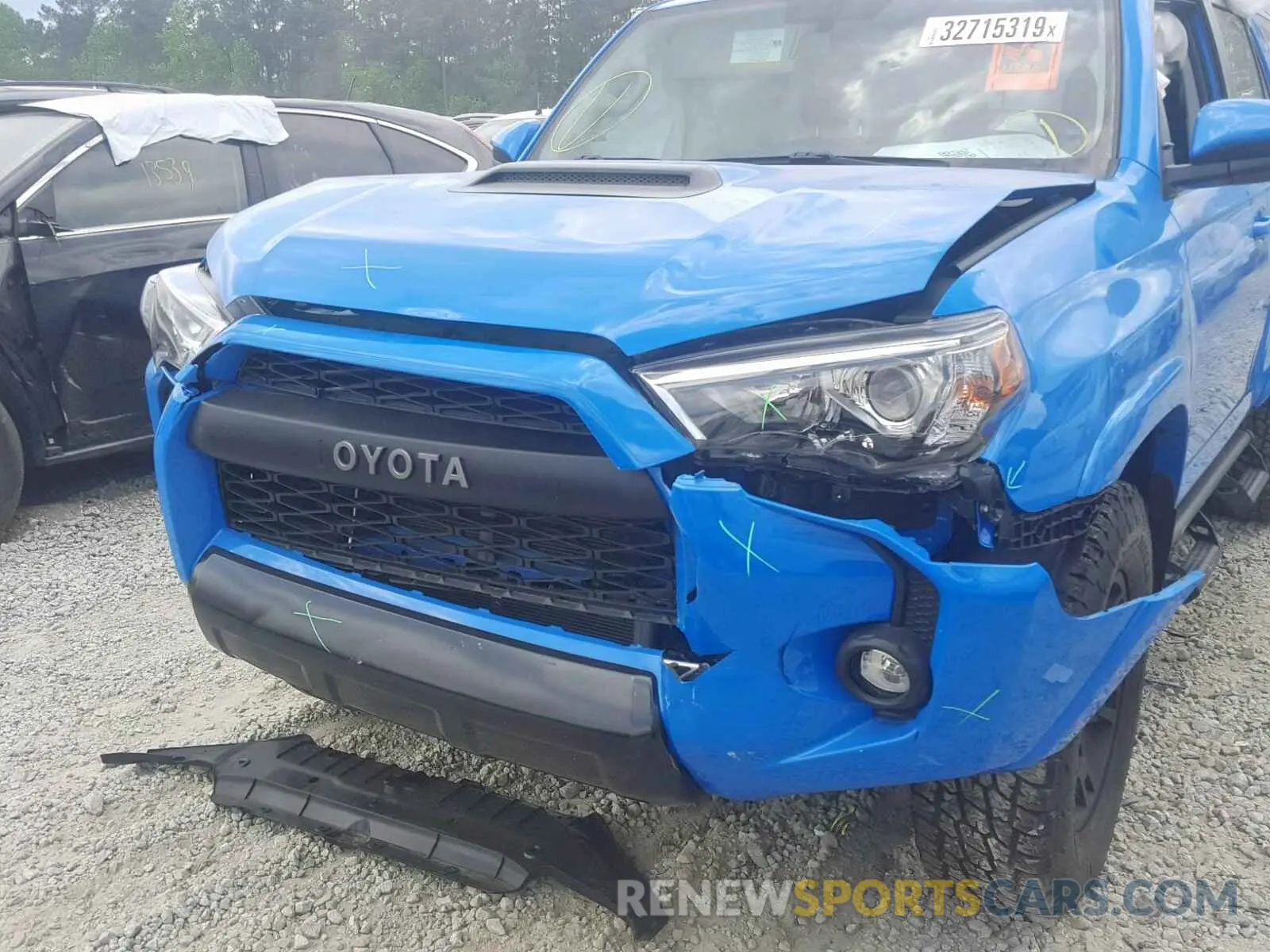 8 Photograph of a damaged car JTEBU5JR3K5625839 TOYOTA 4RUNNER SR 2019