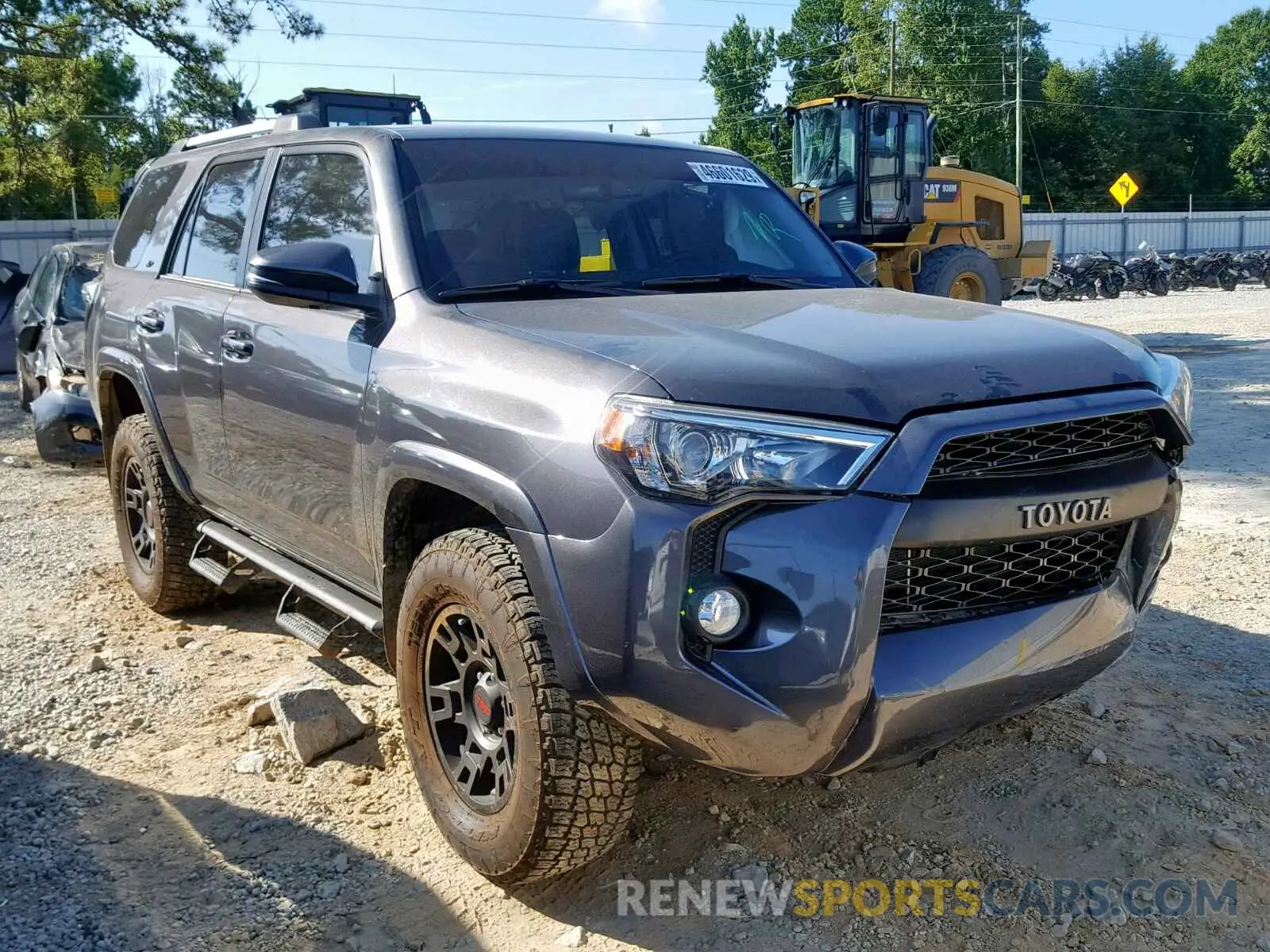 1 Photograph of a damaged car JTEBU5JR5K5680826 TOYOTA 4RUNNER SR 2019