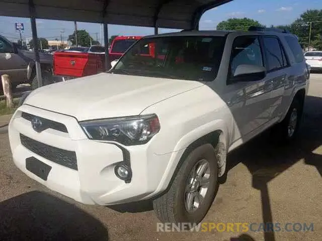 2 Photograph of a damaged car JTEZU5JR1K5192987 TOYOTA 4RUNNER SR 2019