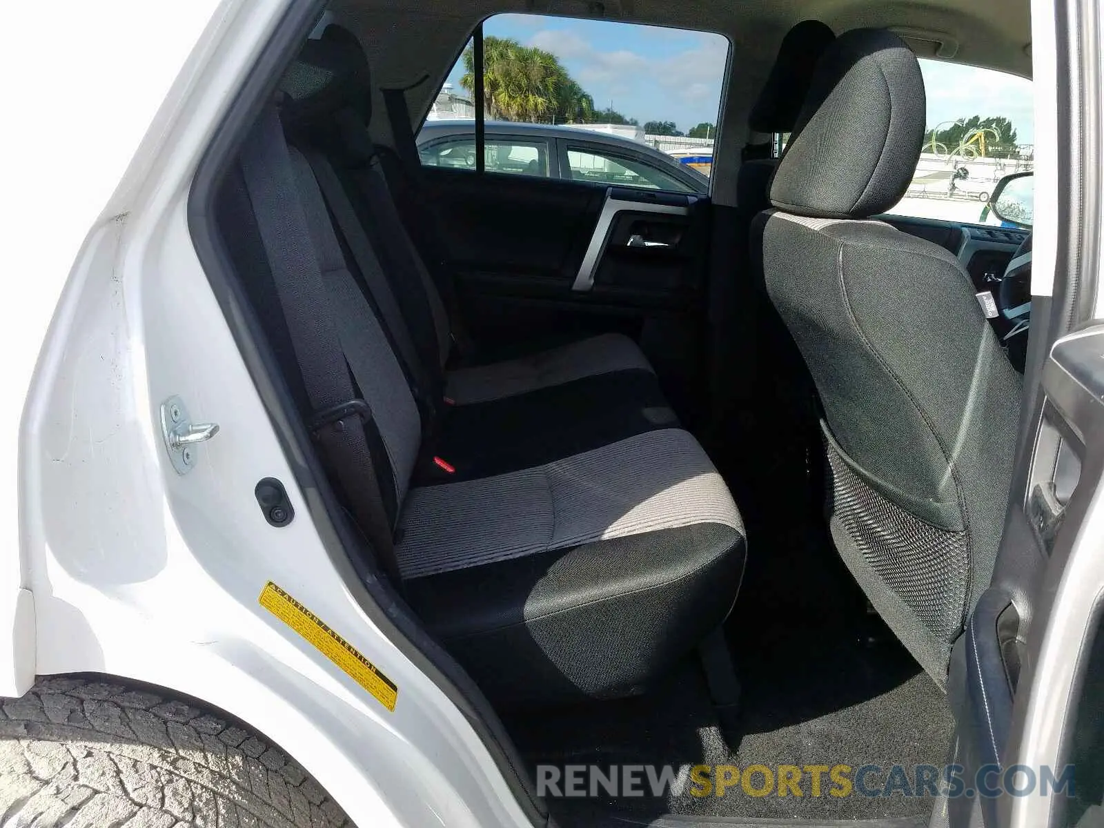 6 Photograph of a damaged car JTEZU5JRXK5194043 TOYOTA 4RUNNER SR 2019