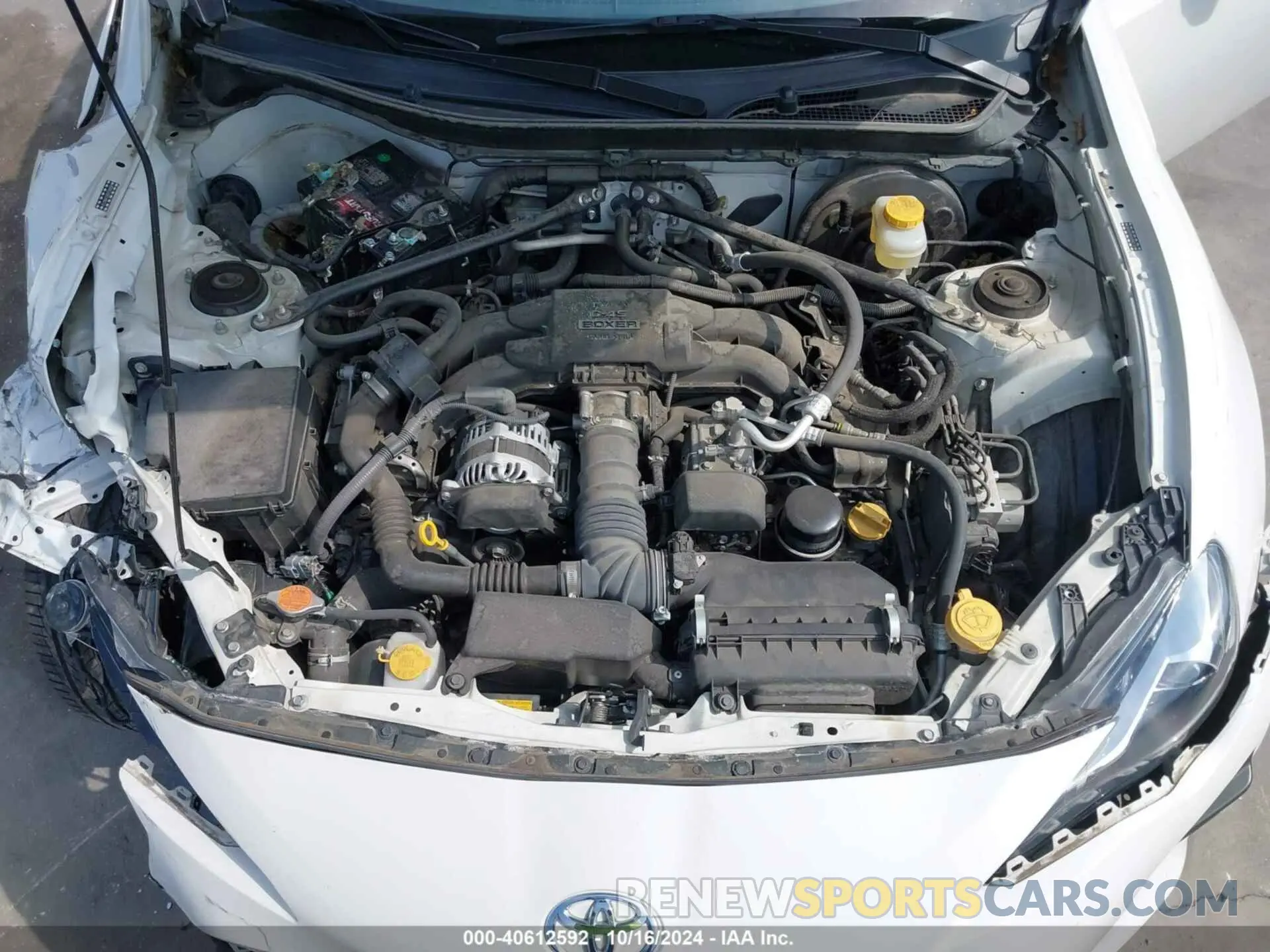 10 Photograph of a damaged car JF1ZNAA10K8700956 TOYOTA 86 2019
