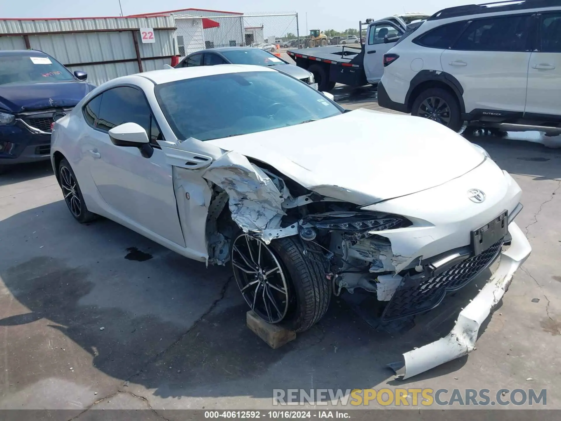 6 Photograph of a damaged car JF1ZNAA10K8700956 TOYOTA 86 2019