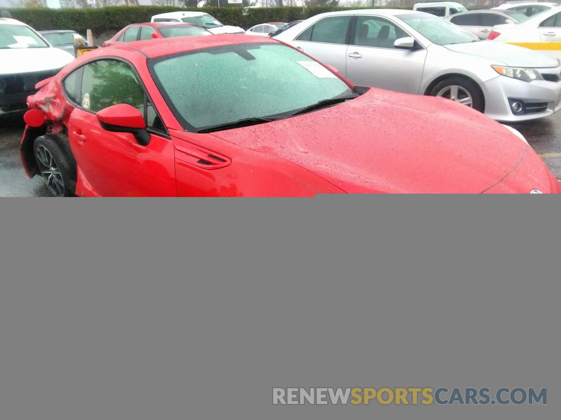 1 Photograph of a damaged car JF1ZNAA13K8702622 TOYOTA 86 2019