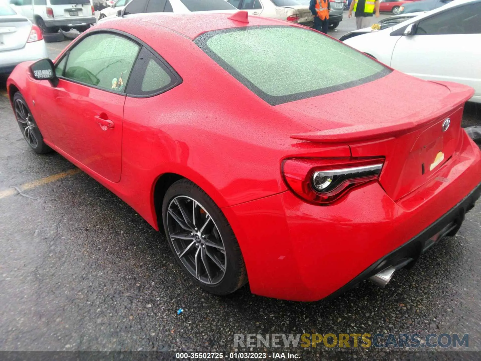 3 Photograph of a damaged car JF1ZNAA13K8702622 TOYOTA 86 2019