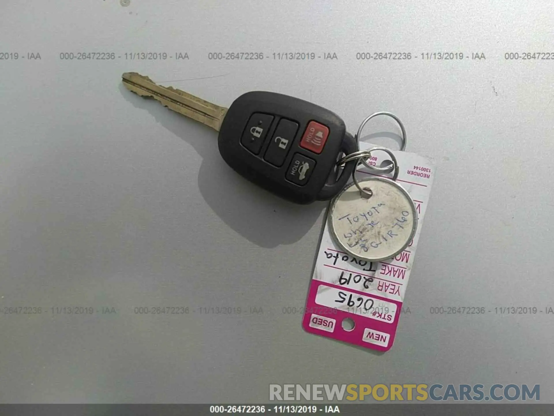 11 Photograph of a damaged car JF1ZNAA16K8702436 TOYOTA 86 2019