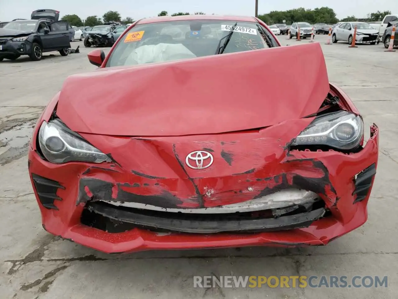 7 Photograph of a damaged car JF1ZNAA17K8703000 TOYOTA 86 2019
