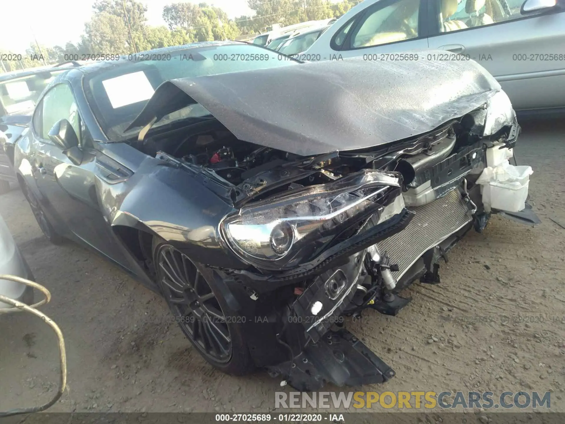 1 Photograph of a damaged car JF1ZNAA17K9703086 TOYOTA 86 2019