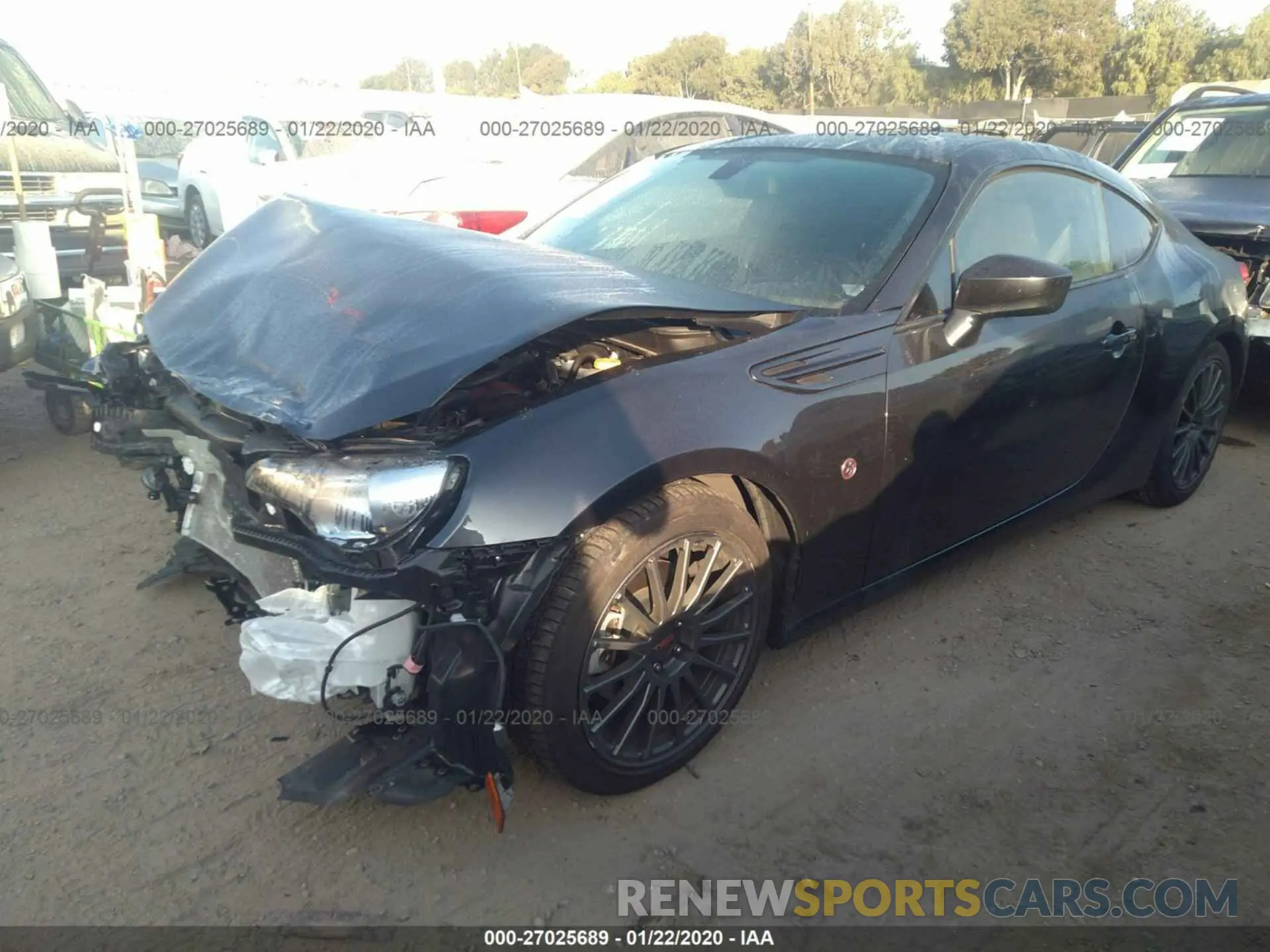 2 Photograph of a damaged car JF1ZNAA17K9703086 TOYOTA 86 2019