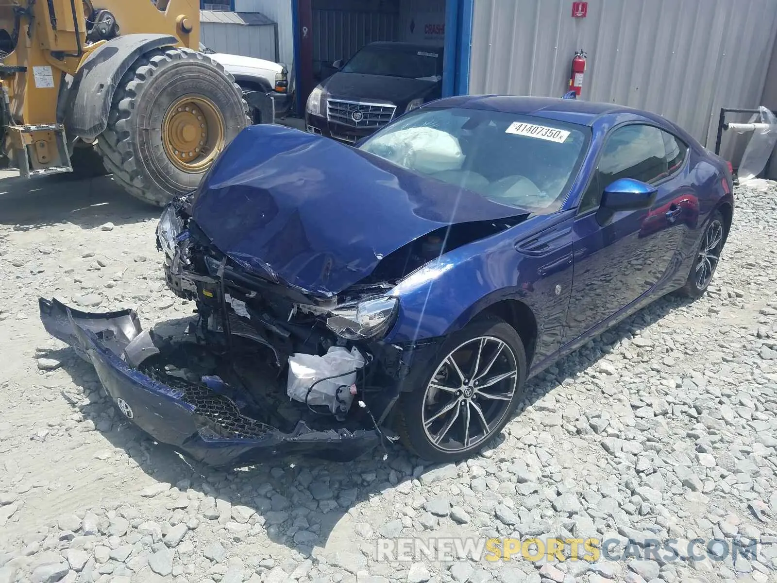 2 Photograph of a damaged car JF1ZNAA18K8702499 TOYOTA 86 2019