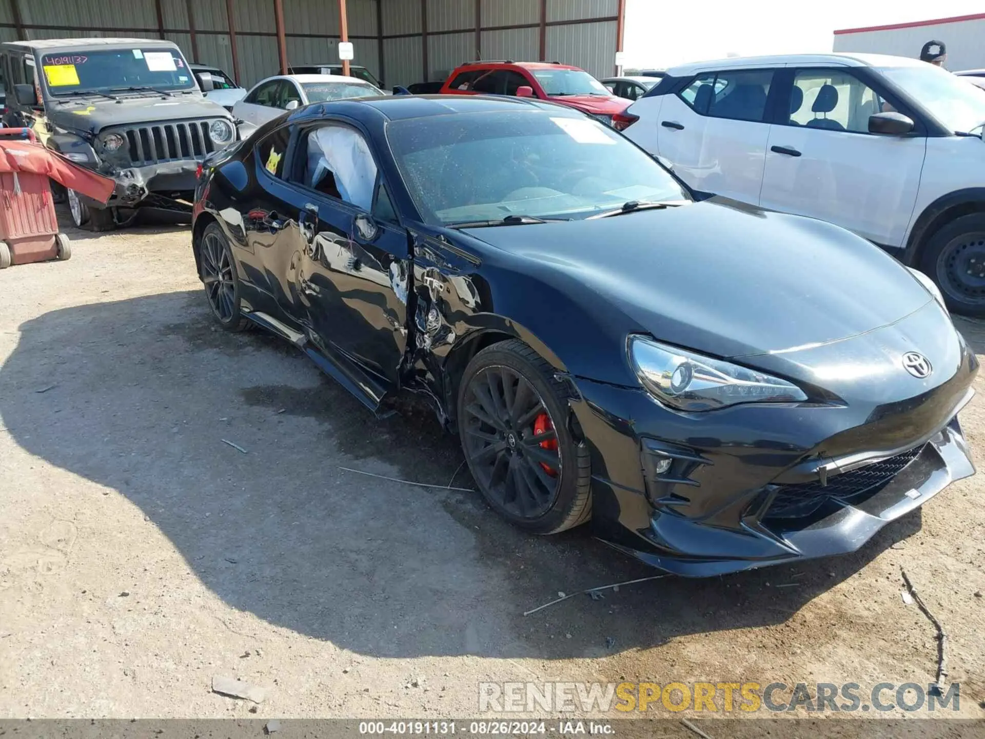 6 Photograph of a damaged car JF1ZNAE13K9701068 TOYOTA 86 2019