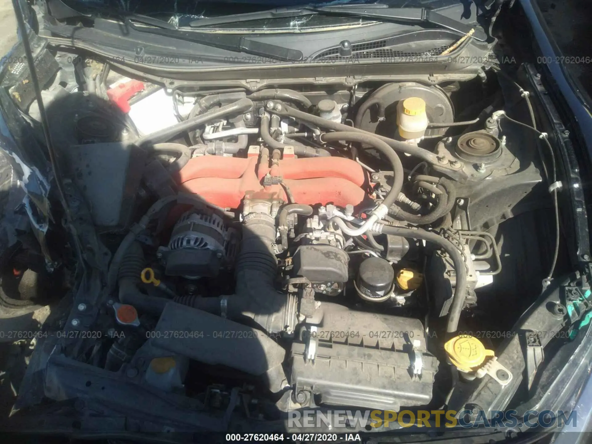 10 Photograph of a damaged car JF1ZNAE13K9702155 TOYOTA 86 2019