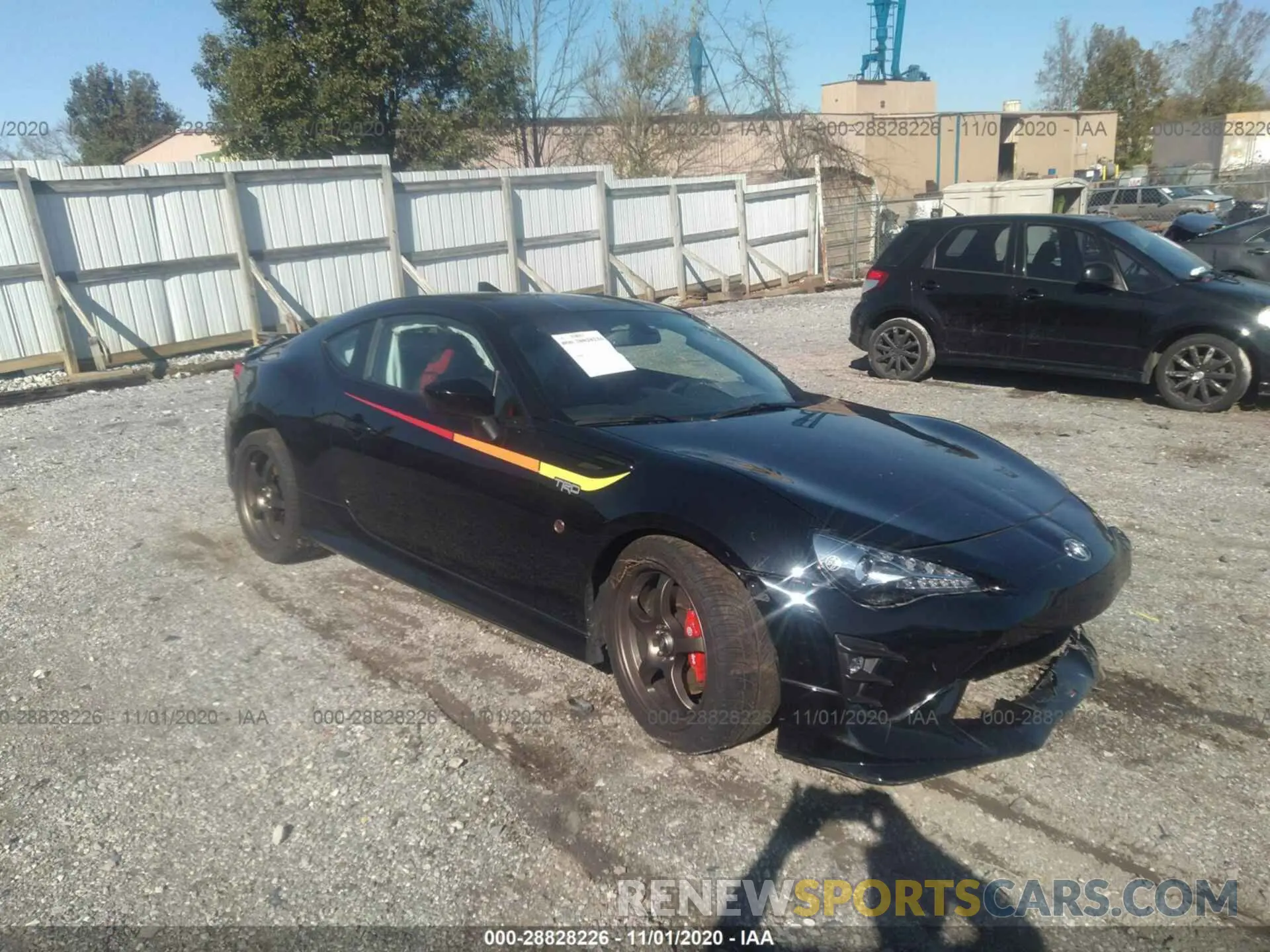 1 Photograph of a damaged car JF1ZNAE15K9702612 TOYOTA 86 2019