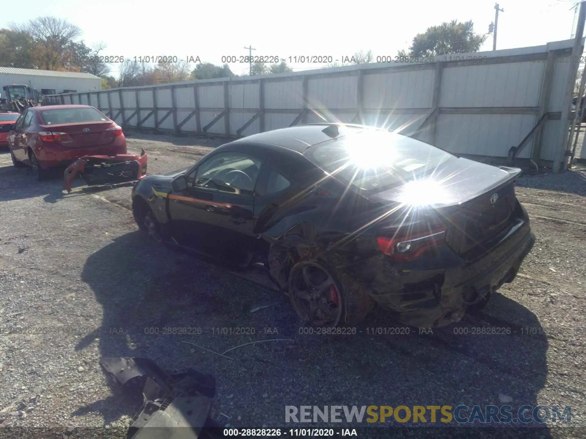 3 Photograph of a damaged car JF1ZNAE15K9702612 TOYOTA 86 2019