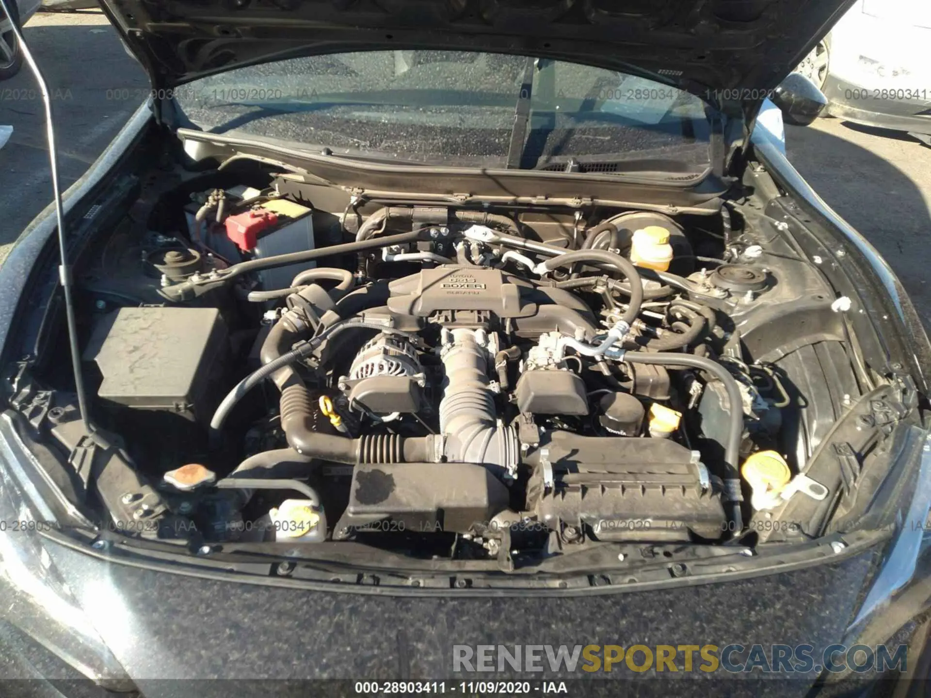 10 Photograph of a damaged car JF1ZNAE16K8704035 TOYOTA 86 2019