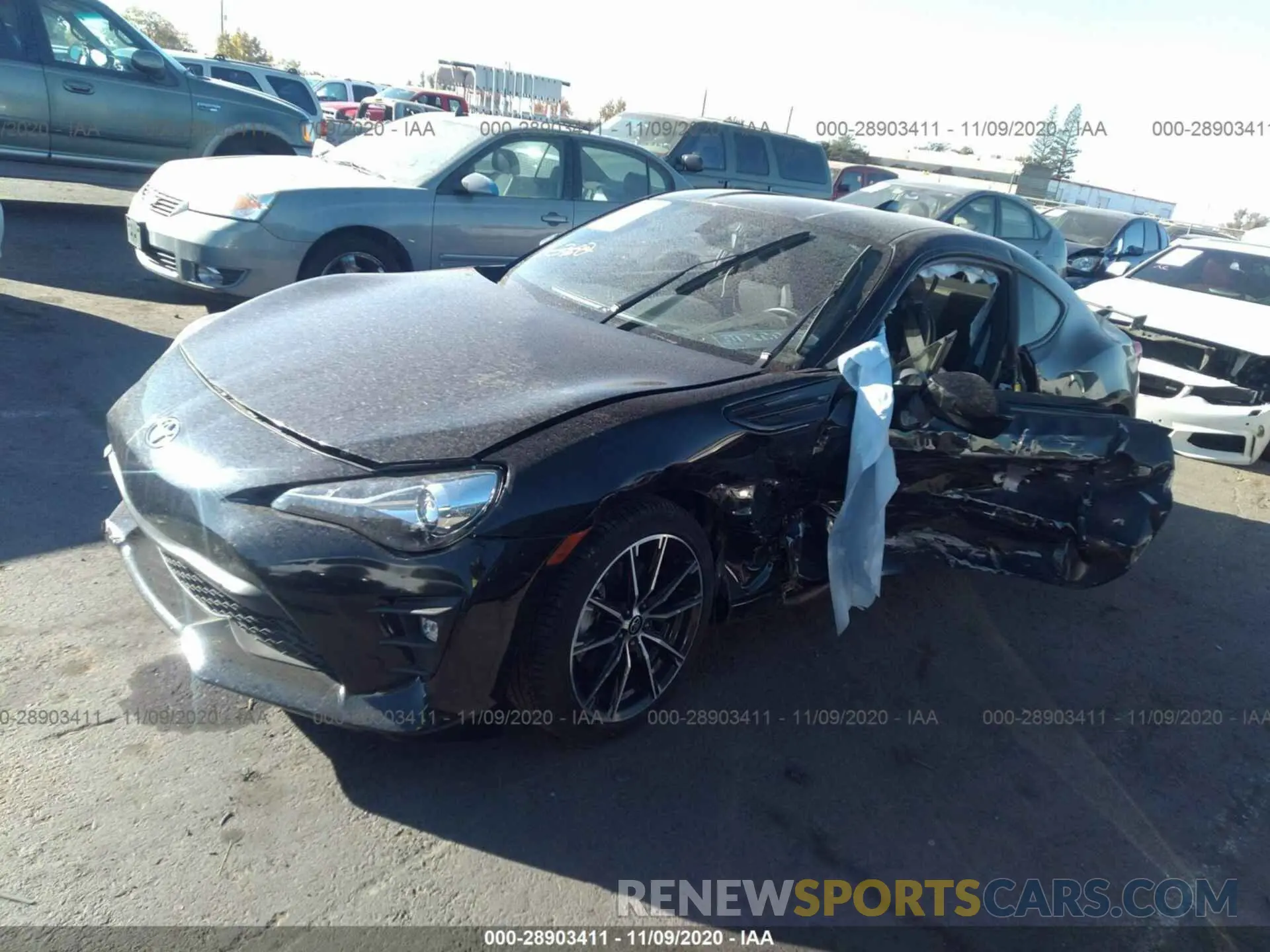 2 Photograph of a damaged car JF1ZNAE16K8704035 TOYOTA 86 2019