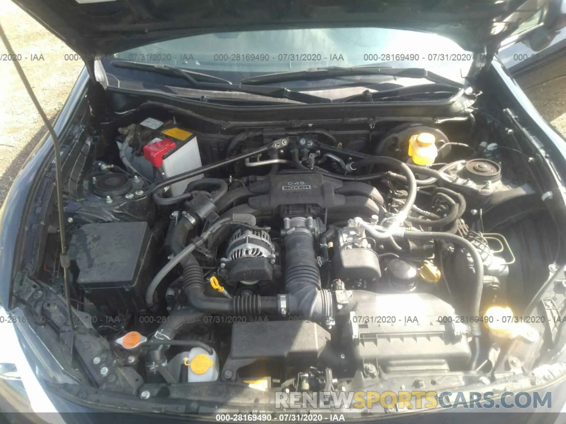 10 Photograph of a damaged car JF1ZNAE17K8702729 TOYOTA 86 2019