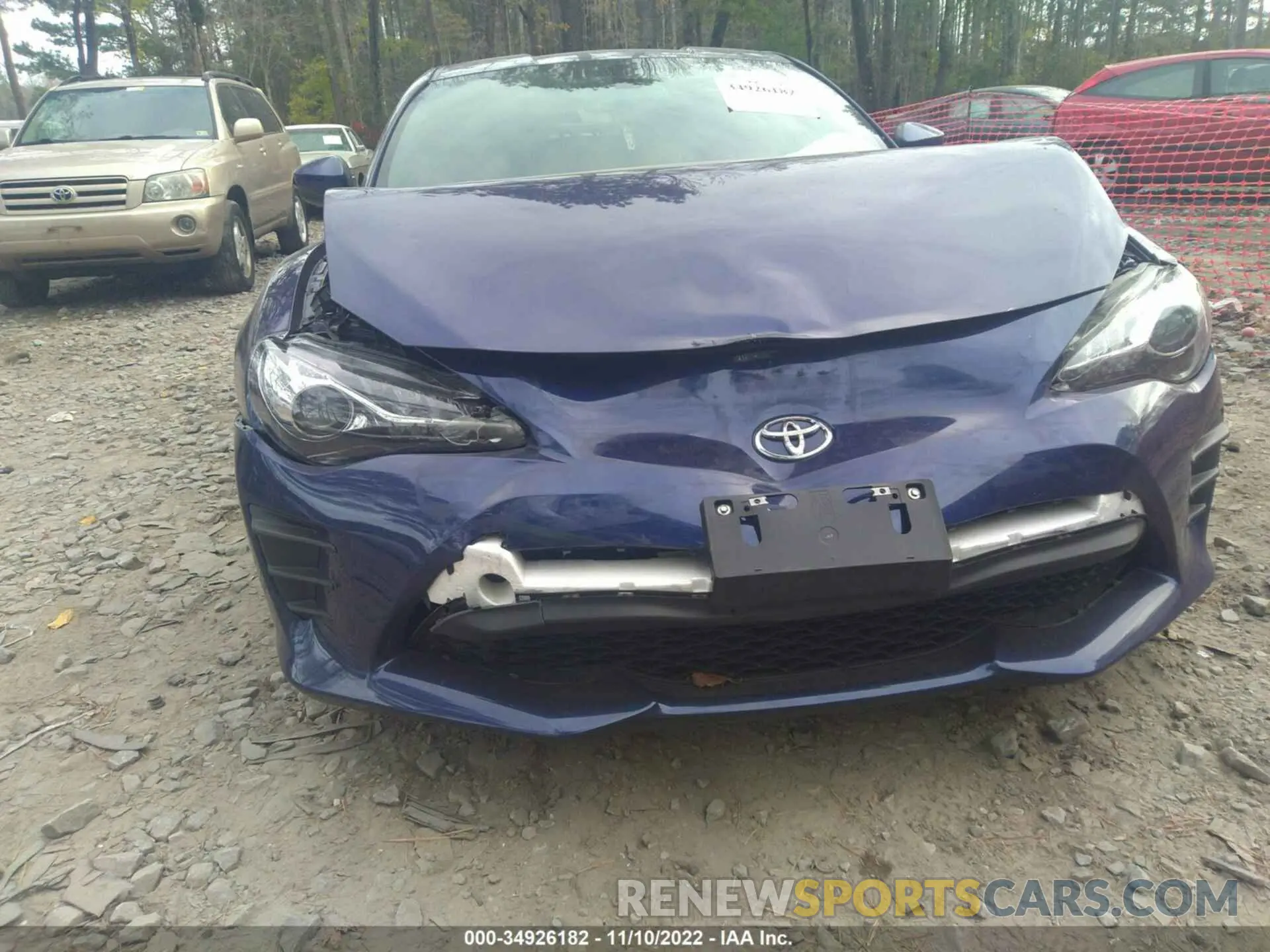 6 Photograph of a damaged car JF1ZNAA10L8753397 TOYOTA 86 2020