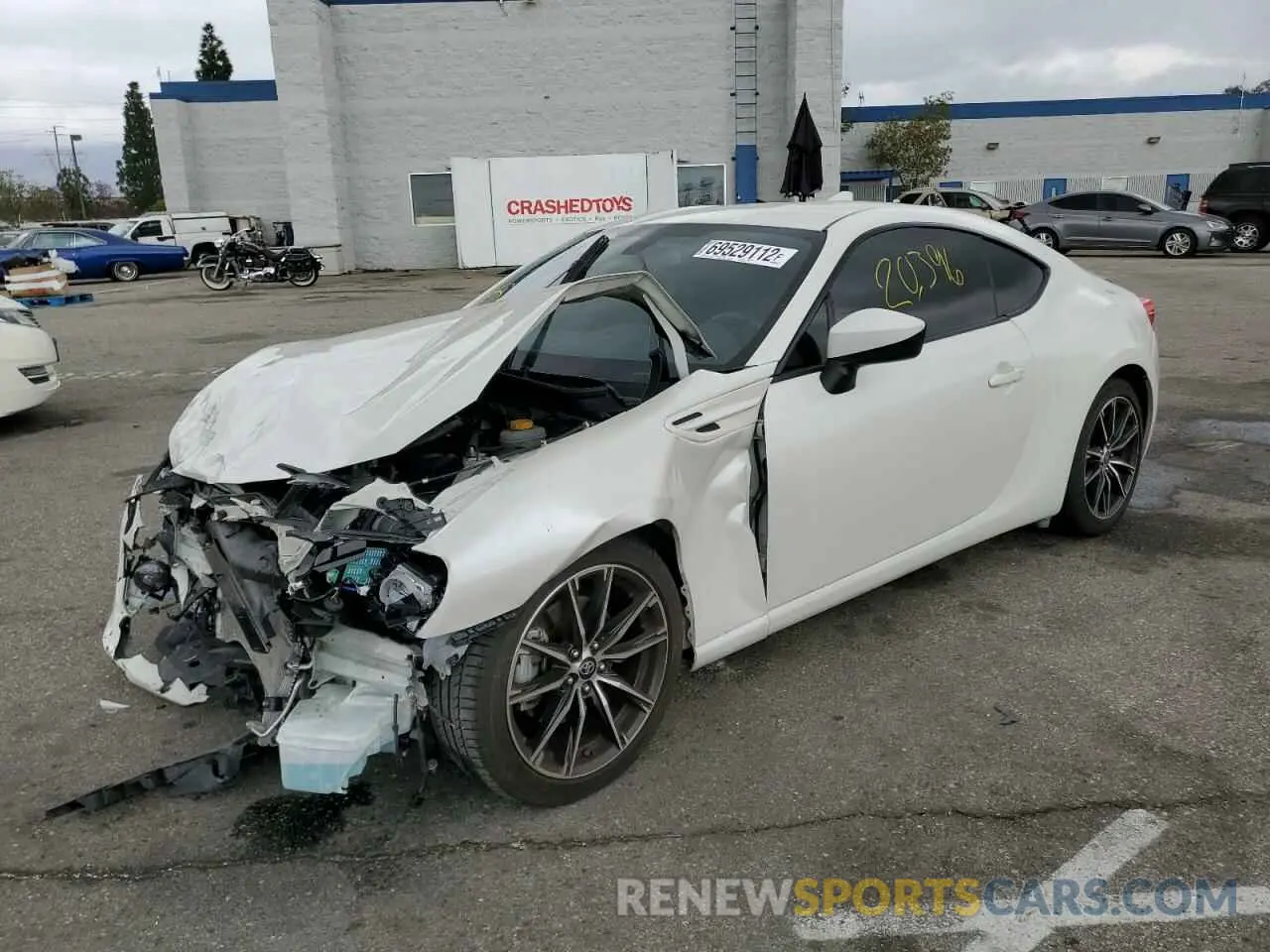 1 Фотография поврежденного автомобиля JF1ZNAA13L8752891 TOYOTA 86 2020