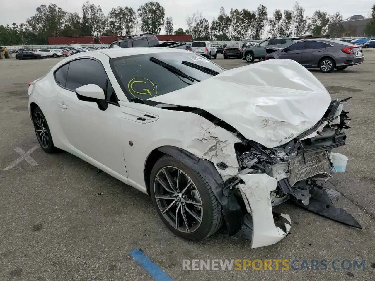4 Фотография поврежденного автомобиля JF1ZNAA13L8752891 TOYOTA 86 2020