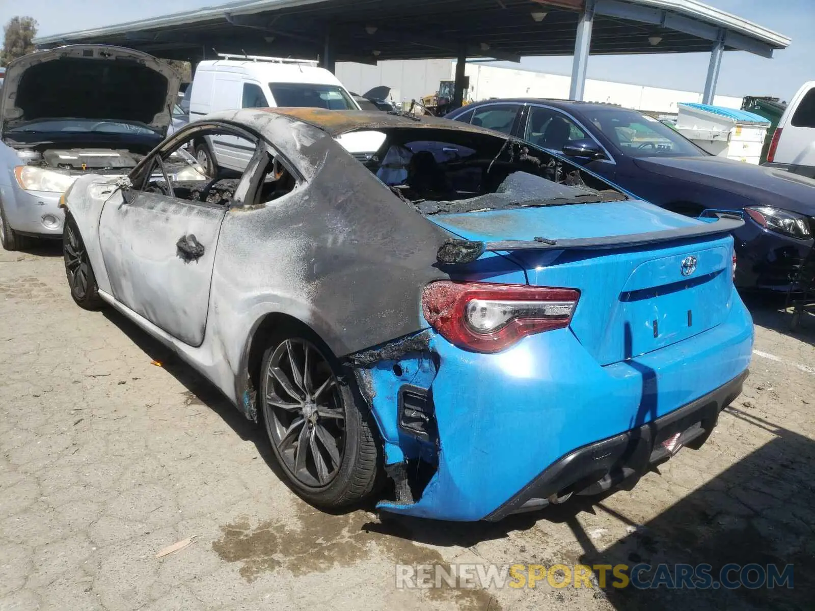 3 Фотография поврежденного автомобиля JF1ZNAE12L8752522 TOYOTA 86 GT 2020