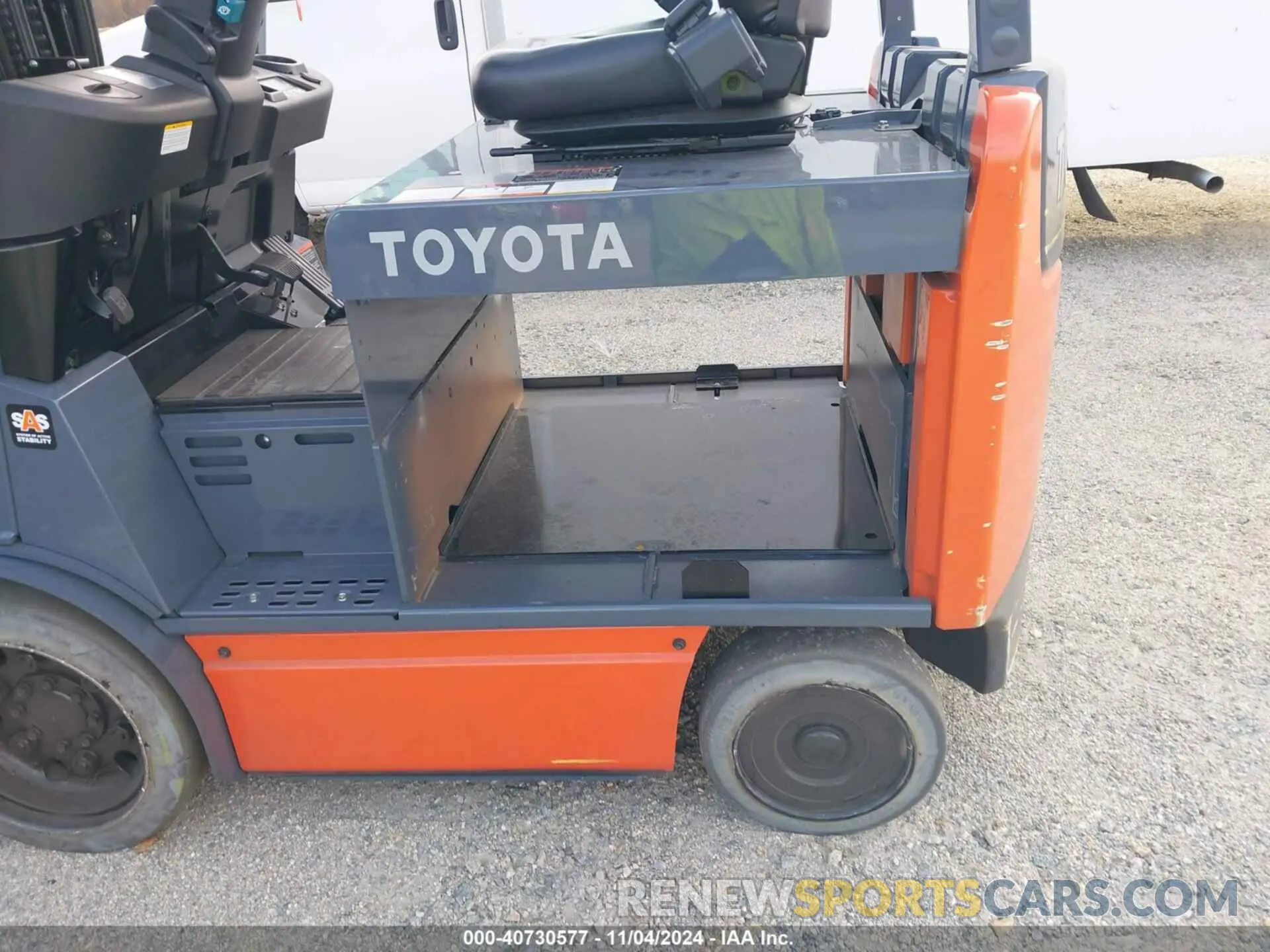 10 Photograph of a damaged car xxxxxxxxxxxx98422 TOYOTA 8FBCU25 FORKLIFT 2023