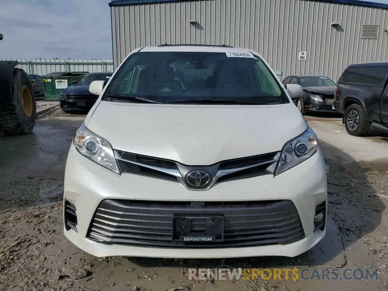 5 Фотография поврежденного автомобиля 5TDDZ3DC6KS220773 TOYOTA All Models 2019