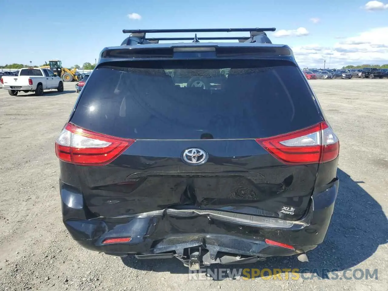 6 Photograph of a damaged car 5TDDZ3DC7KS221687 TOYOTA All Models 2019