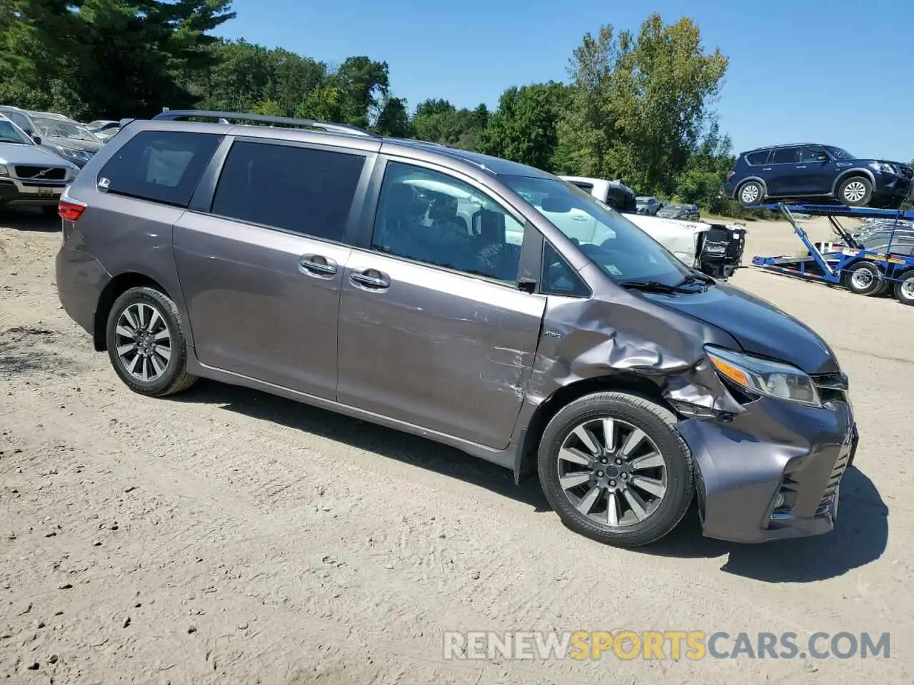4 Фотография поврежденного автомобиля 5TDDZ3DC7KS222628 TOYOTA All Models 2019