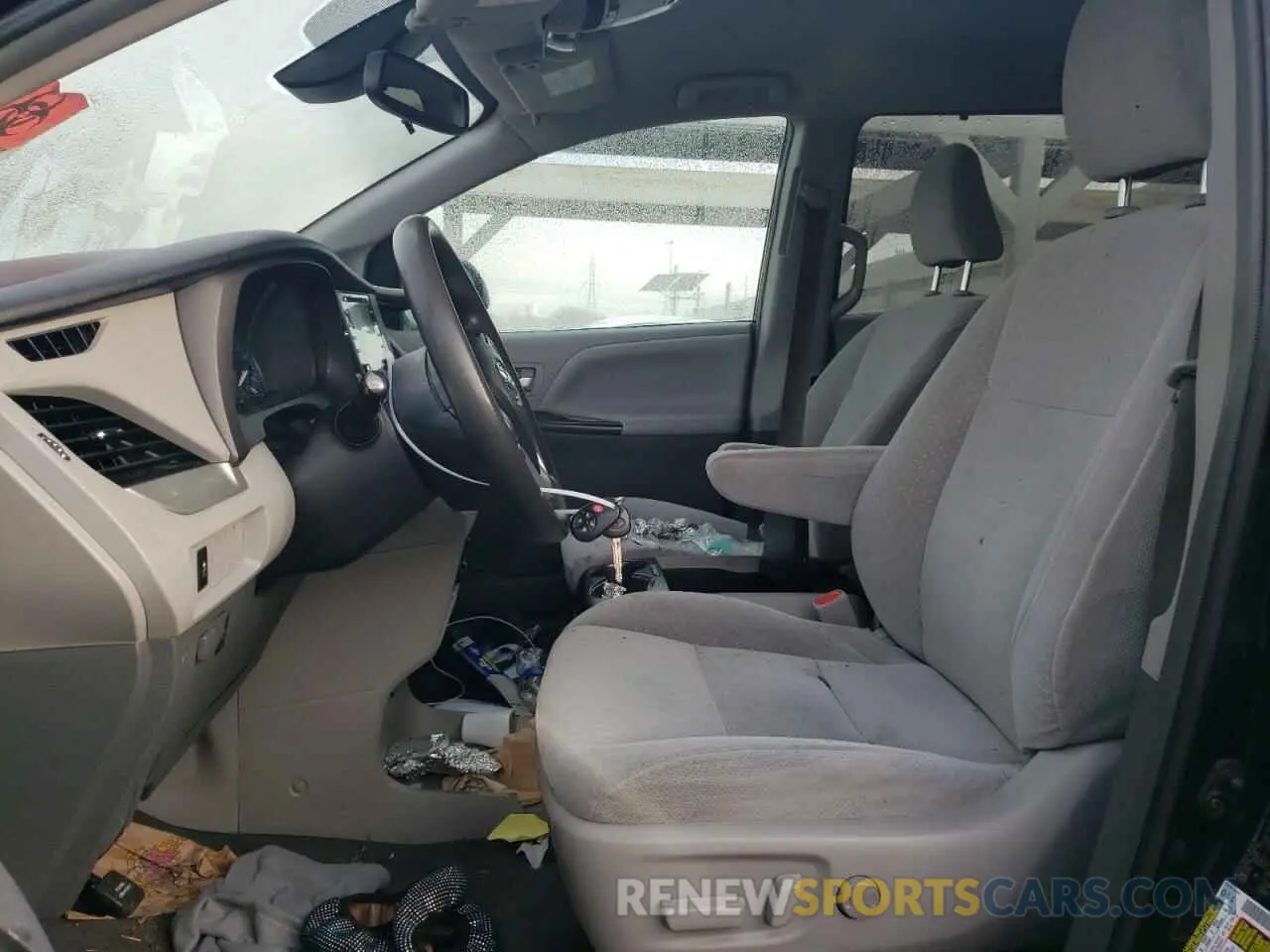 7 Photograph of a damaged car 5TDKZ3DC3KS990873 TOYOTA All Models 2019