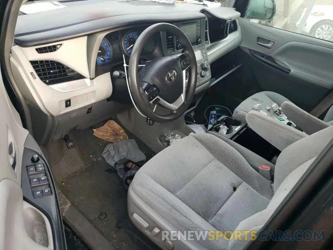 8 Photograph of a damaged car 5TDKZ3DC3KS990873 TOYOTA All Models 2019