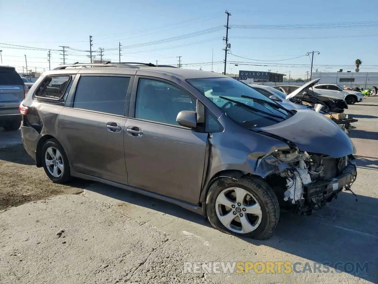 4 Фотография поврежденного автомобиля 5TDKZ3DC6KS006180 TOYOTA All Models 2019