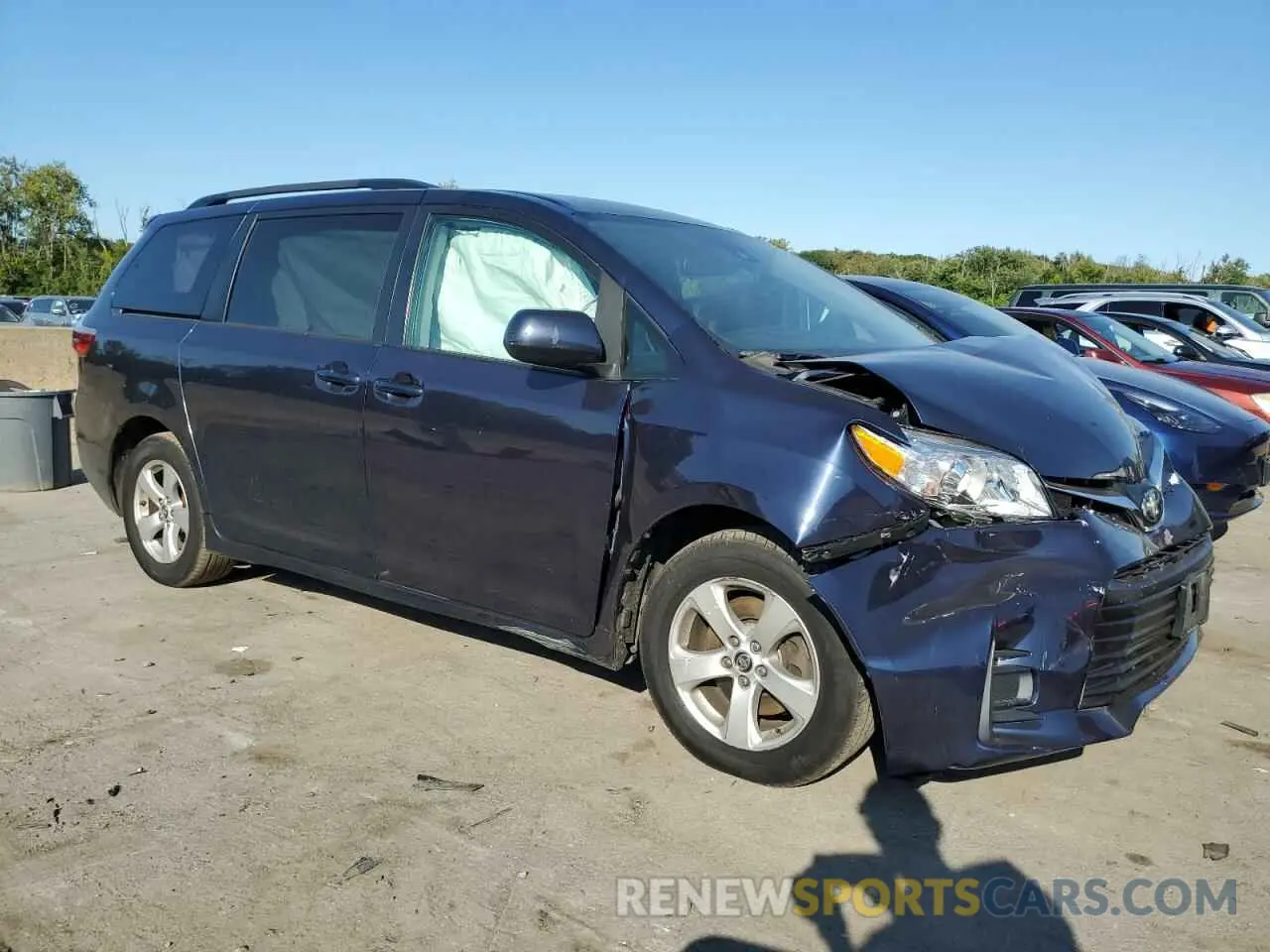 4 Photograph of a damaged car 5TDKZ3DC8KS019237 TOYOTA All Models 2019