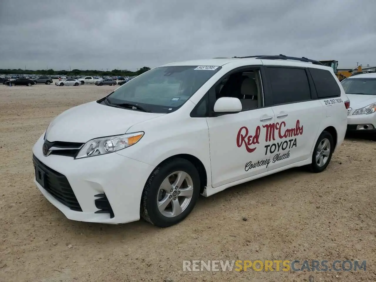 1 Photograph of a damaged car 5TDKZ3DC9KS977464 TOYOTA All Models 2019