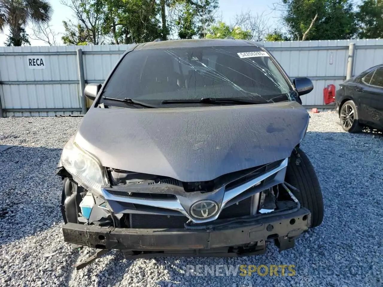 5 Photograph of a damaged car 5TDYZ3DC1KS980093 TOYOTA All Models 2019