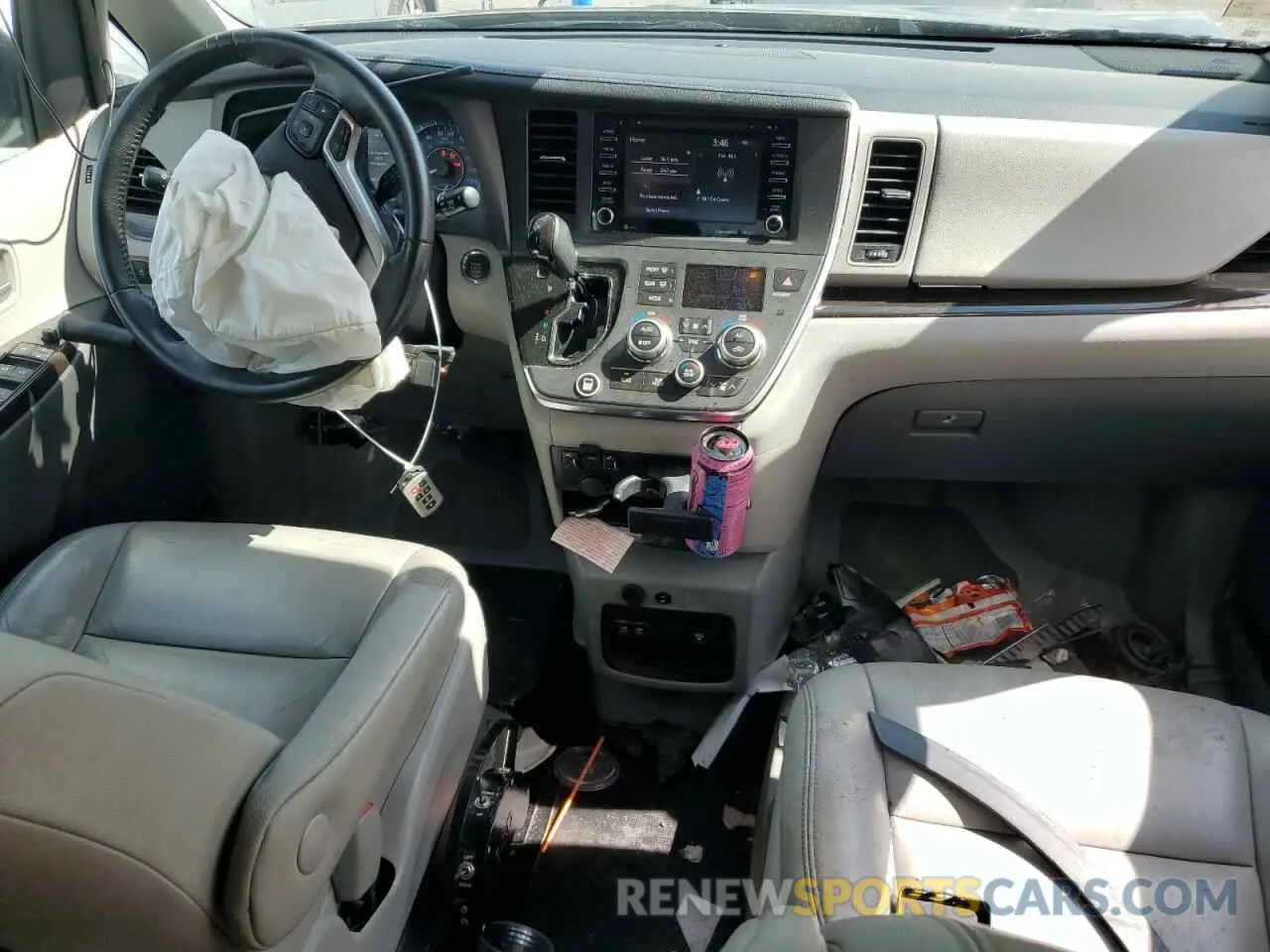 8 Photograph of a damaged car 5TDYZ3DC4KS984574 TOYOTA All Models 2019