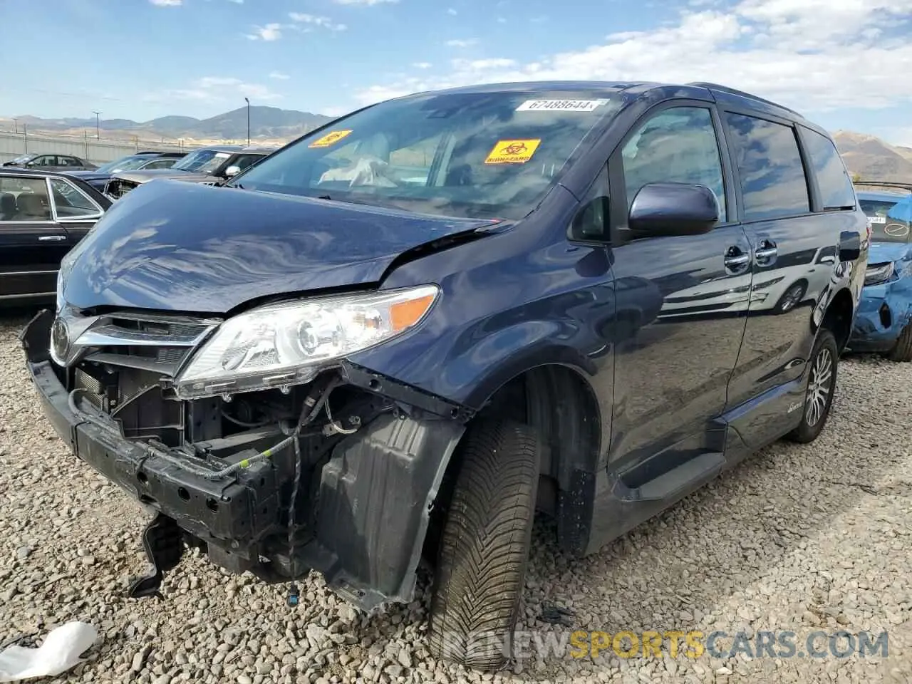 1 Фотография поврежденного автомобиля 5TDYZ3DCXKS012185 TOYOTA All Models 2019