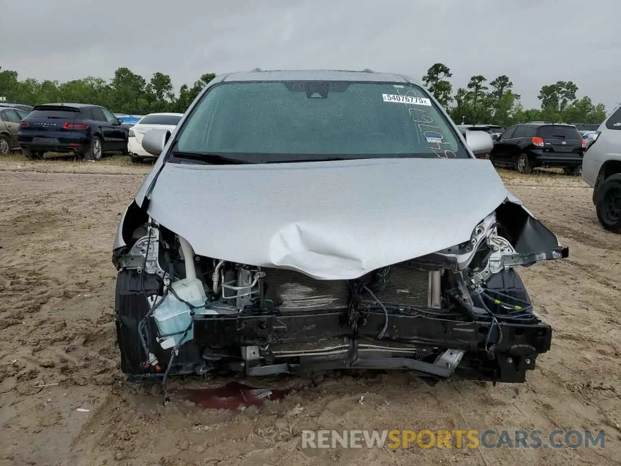 5 Photograph of a damaged car 5TDYZ3DCXKS967942 TOYOTA All Models 2019