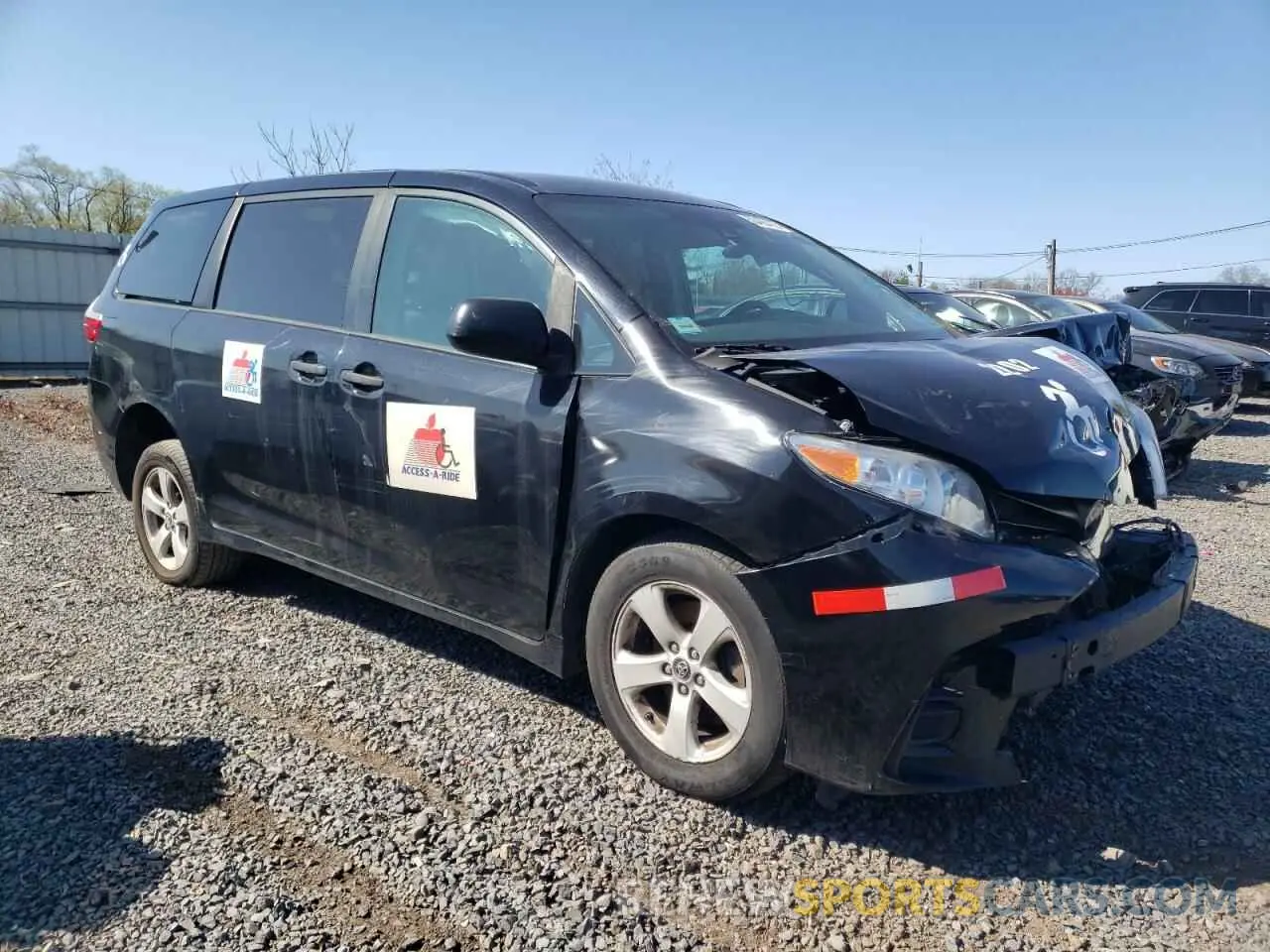 4 Фотография поврежденного автомобиля 5TDZZ3DC3KS012002 TOYOTA All Models 2019