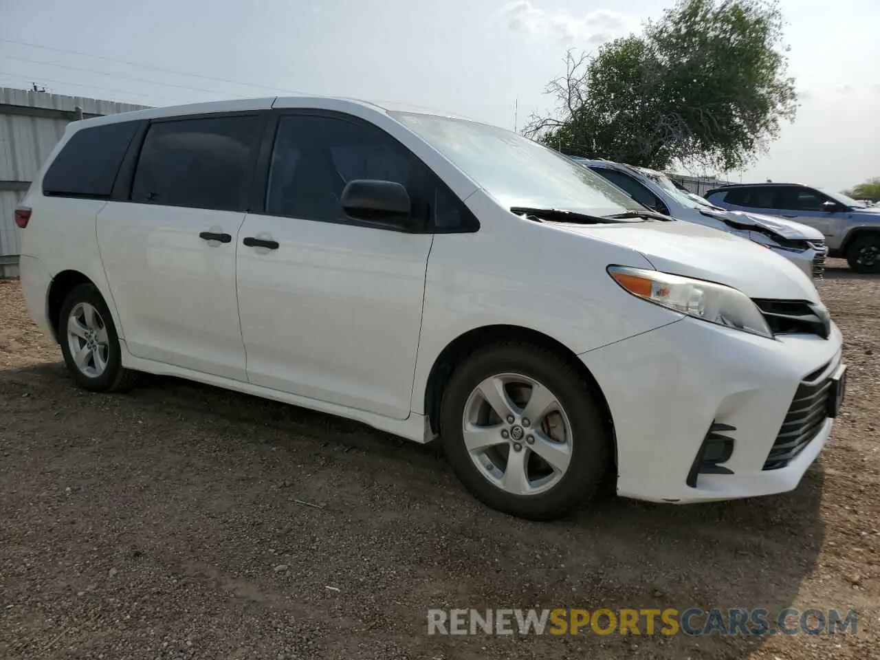 4 Фотография поврежденного автомобиля 5TDZZ3DC4KS008203 TOYOTA All Models 2019